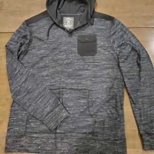 Men's hooded shirt